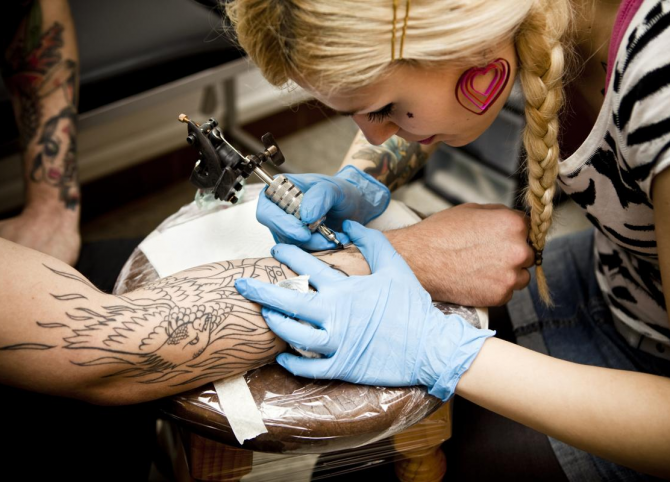 Создание сайта тату-салона