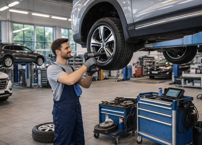 Создание сайта автосервиса