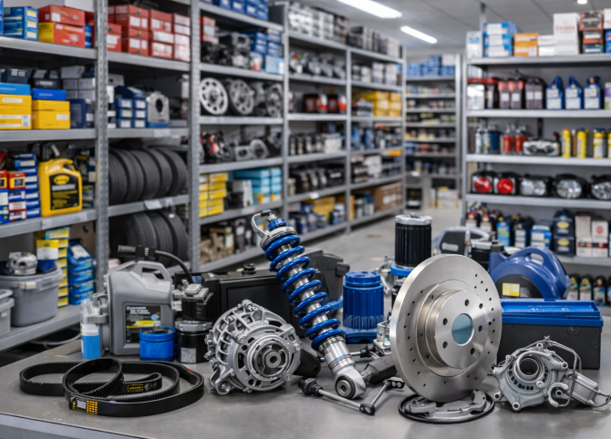 Создание сайта автозапчастей