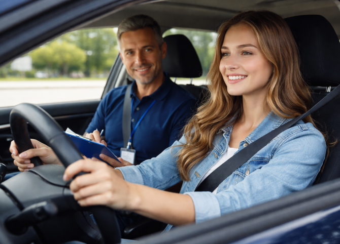 Создание сайта автошколы