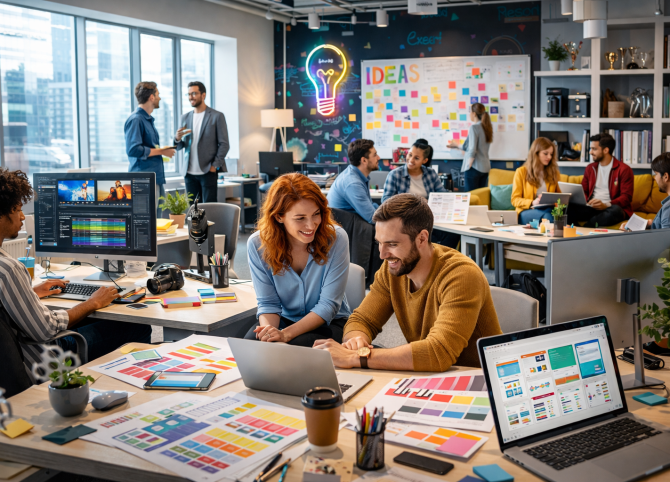 Создание сайта рекламного агентства