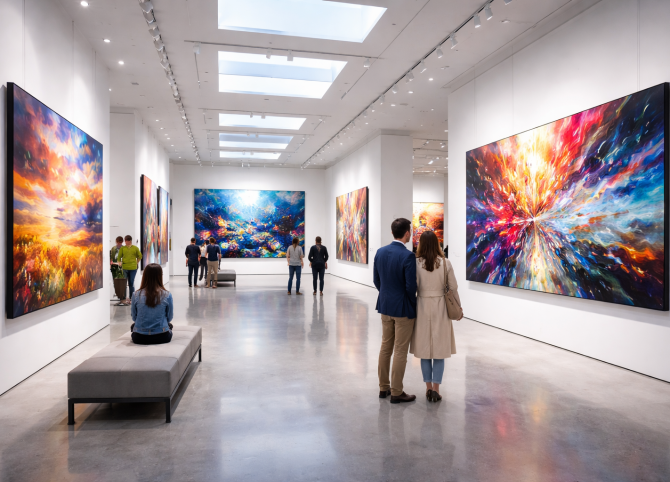 Создание сайта выставки