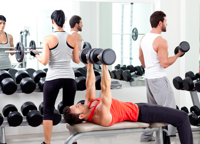 Создание сайта фитнес клуба