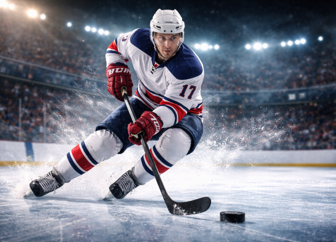 Создание сайта хоккеиста