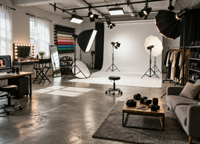 Создание сайта фотостудии